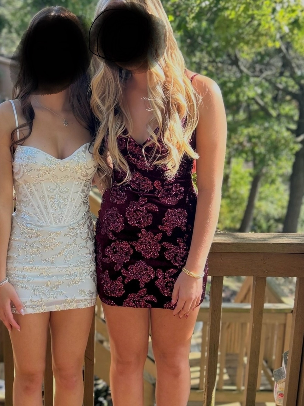 Velvet Plum Sequin Bodycon Dress - Women's